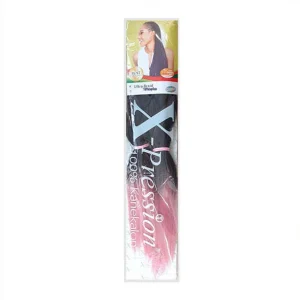X-PRESSION NIGERIA EXTENSION PER CAPELLI - ALLUNGAMENTO ARTIFICIALE PER TRECCINE COLOUR #T1B/VINTAGEROSE .