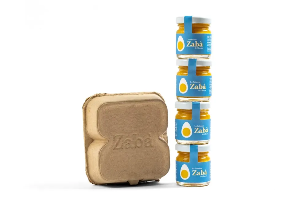 Zabà Classico Mini al Marsala, 4x40g – Zabaione Artigianale Portauova