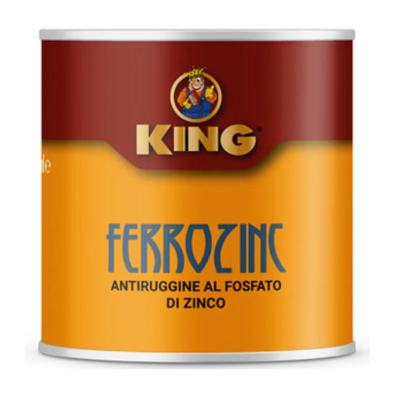 Zincante Freddo Ferrozinc Grigio 0,500 L- Colorificio Partenopeo- 8,0 Pz