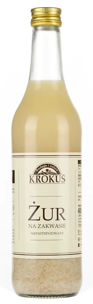 Zuppa acida non pastorizzata 480 ml - KROKUS