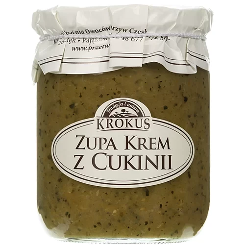 ZUPPA CREMA DI ZUCCHINE SENZA GLUTINE 470 g - KROKUS DATA: 03.2026