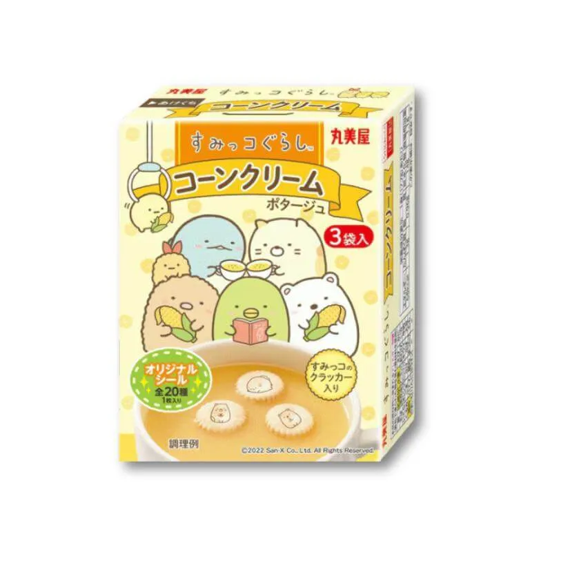 Zuppa Istantanea Sumikko Gurashi alla Panna di Mais