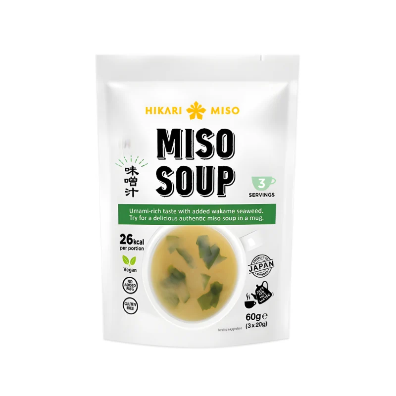 Zuppa Miso 3 Porzioni – HIKARI MISO – 60 g