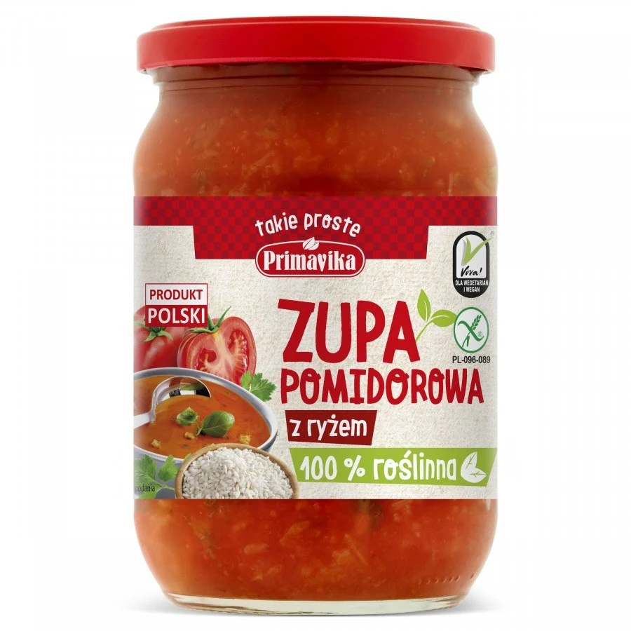 Zuppa di pomodoro con riso 700 g PRIMAVIKA