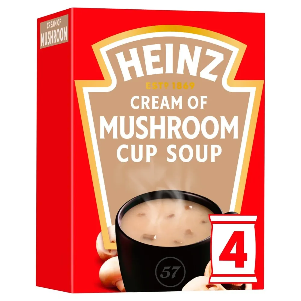 Zuppa di tazza secca ai funghi Heinz 70g