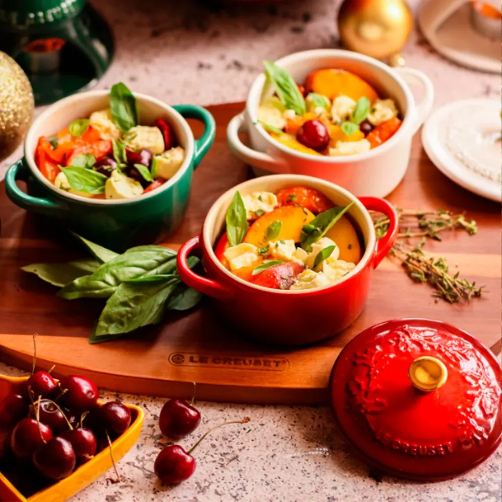 Certificato CE Micro cocotte ceramica Edizione Limitata Holly Le Creuset