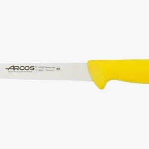 Coltelli per filetto di sogliola Colore Giallo Serie 2900 170 mm