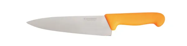 Coltello da chef Schneider misura: 20 cm manico giallo 260811