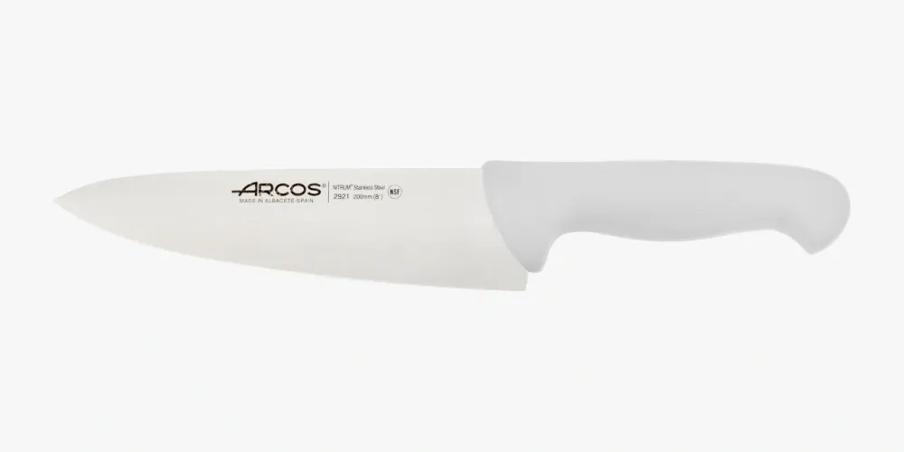 Coltello cucina colore bianco Serie 2900 200 mm