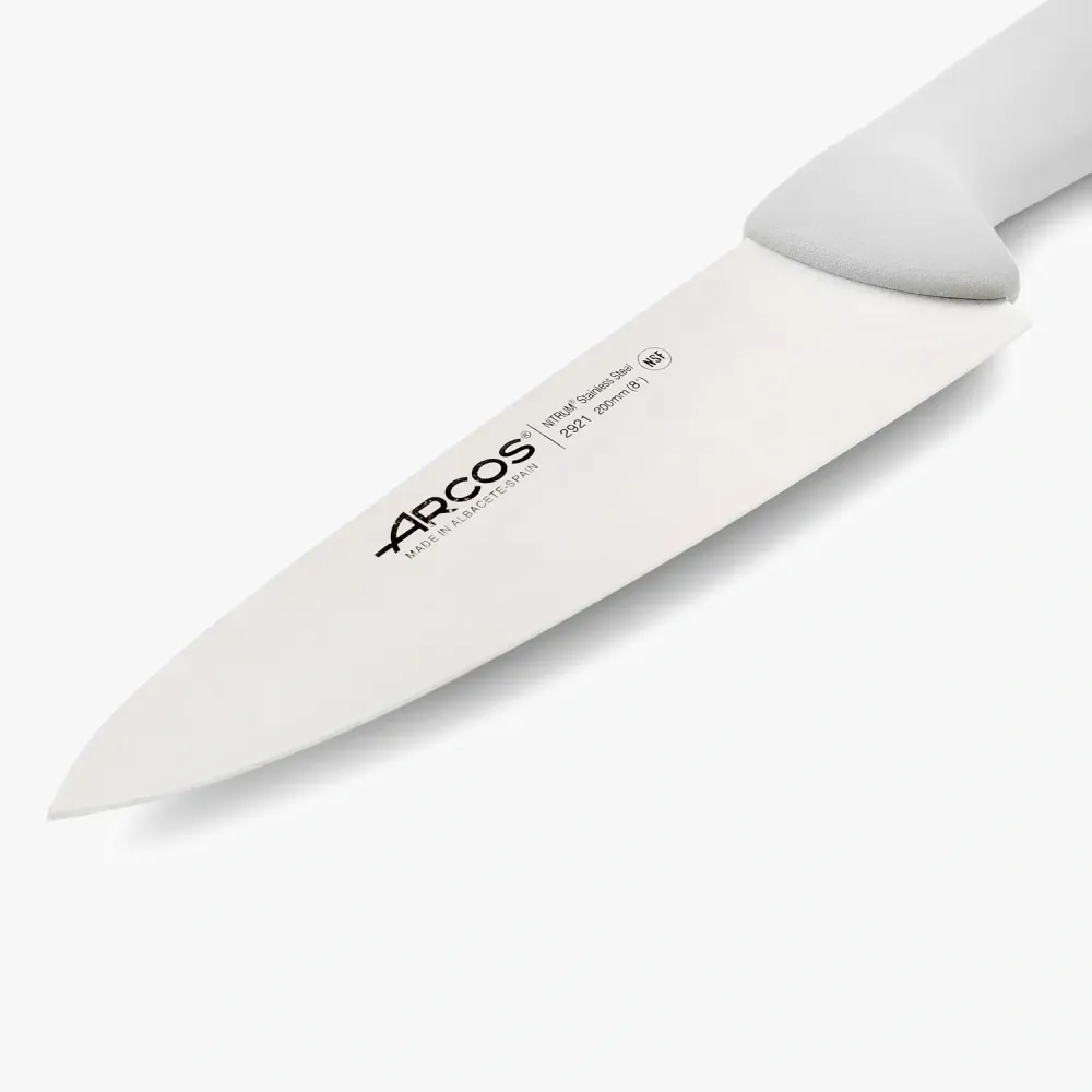 Coltello cucina colore bianco Serie 2900 200 mm