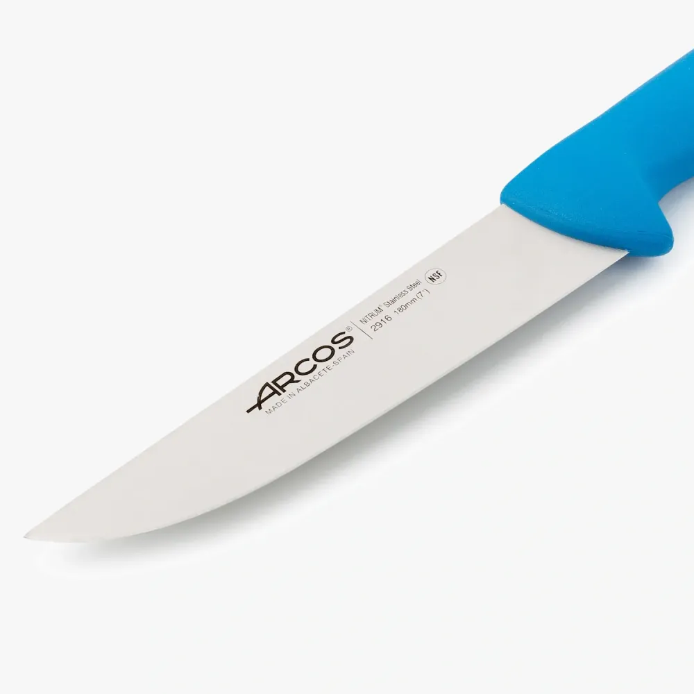 Coltello francese colore blu Serie 2900 180 mm