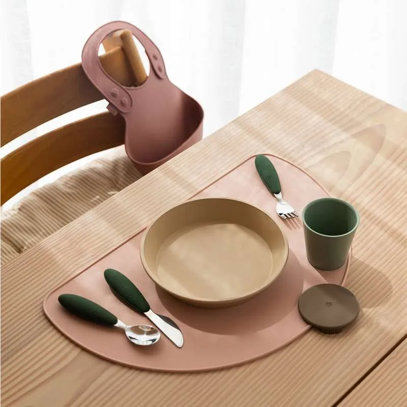 Set Completo di BIBS Dinner Bestiksæt m. 3 Dele - Woodchuck