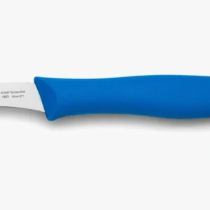 Coltello Spelucchino Colore Blu Serie Nova 60 mm con 6 Posate