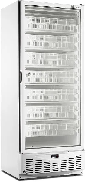 Congelatore Saro con porta vetro modello MM5 NPV bianco 486-4025