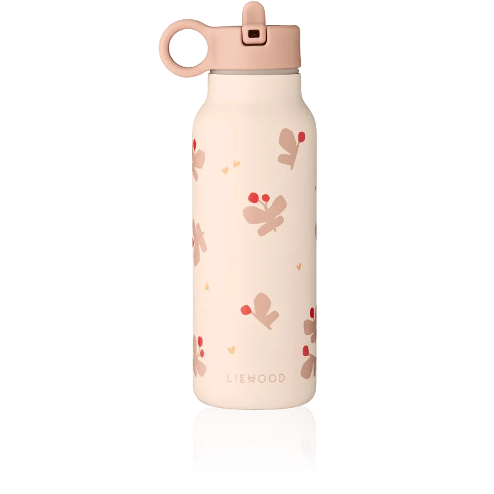 Bottiglia d'acqua Falk da 350 ml Farfalla/Fiore di melo