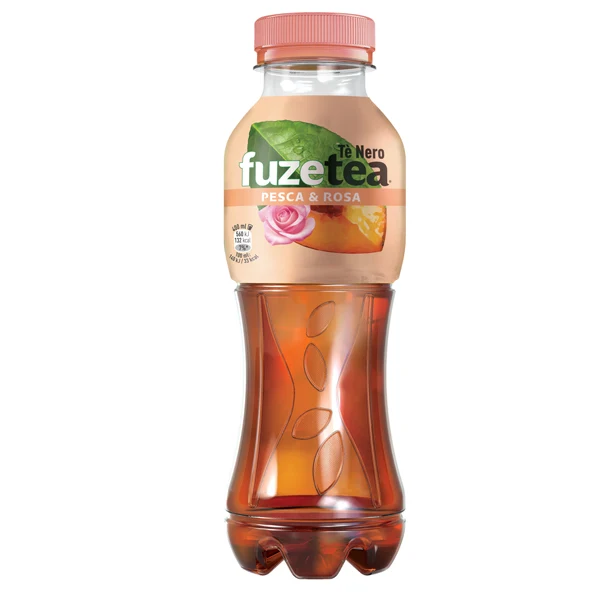 Coca-cola company - COFP4 - Fuze tea - bottiglia - 400 ml - gusto pesca - 96861 - Conf. da 12 Pz.