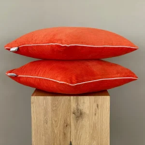 Fodera per cuscino cordoncino cordoncino largo arancione arancio puro