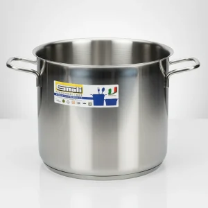 Gnali Pentola REALTERM 2 Manici – Ø 18 cm – Nickel Free Inox – Induzione