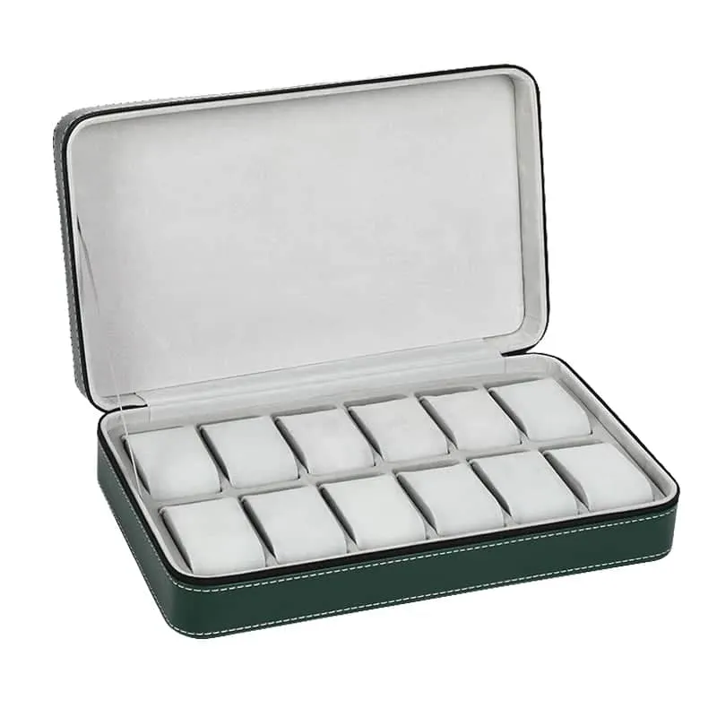 Porta orologi Semplice Verde 12