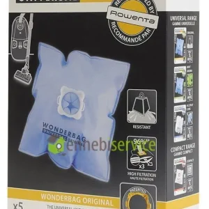 Sacchi universali per aspirapolvere microfibra 5pz Universale