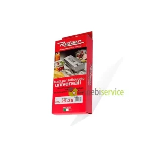 Scatola 50 sacchi goffrati 25x35 Reber