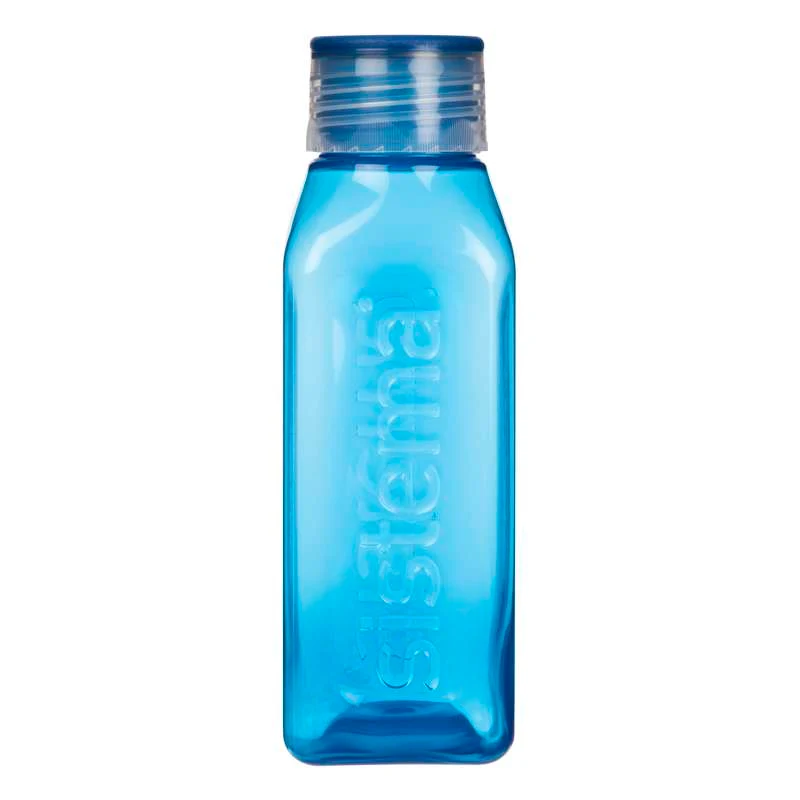 Sistema Bottiglia d'acqua - Square - 475ml - Blu Oceano