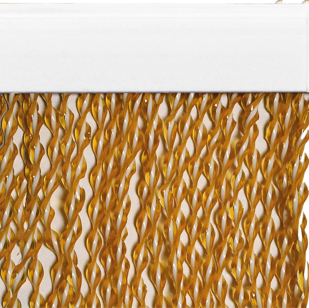 TENDA CORDONCINO 'CAMELIA' cm 100 x 220 - beige/marrone Made Italy