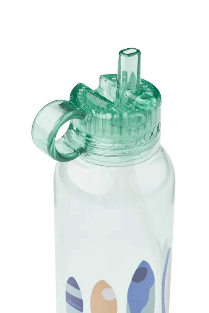 Yang Bottiglia d'acqua Tritan da 500 ml Boards menta chiara