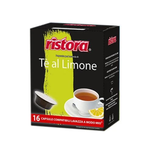 128 capsule Ristora Te al Limone compatibili Lavazza Modo Mio