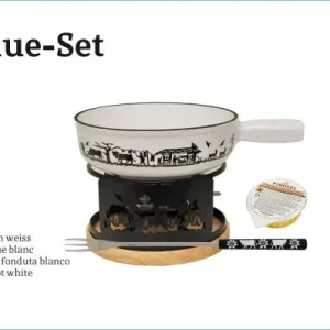 Accessori per linee di formaggio Heidi ALPES FONDUE SET 9-PC. BC 21 cm
