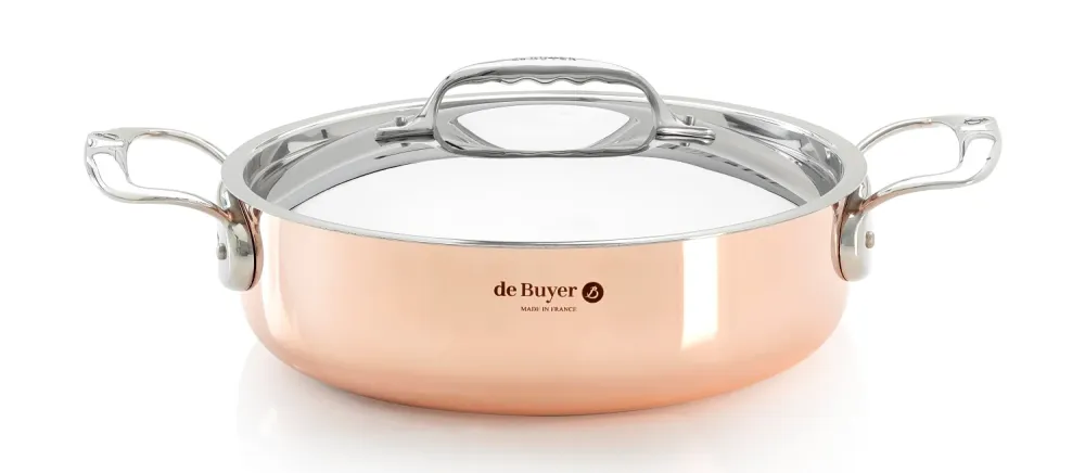 Acquirente de Bratentopf Great MaterAd. Copper cura di 28 cm, coperchio, Ind. DB6241.28