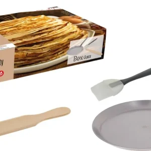 DE Acquirente CRêPesparty: Crêpe 3 Set Mineral B26+Brush+Filler Ø26cm DB5615.01