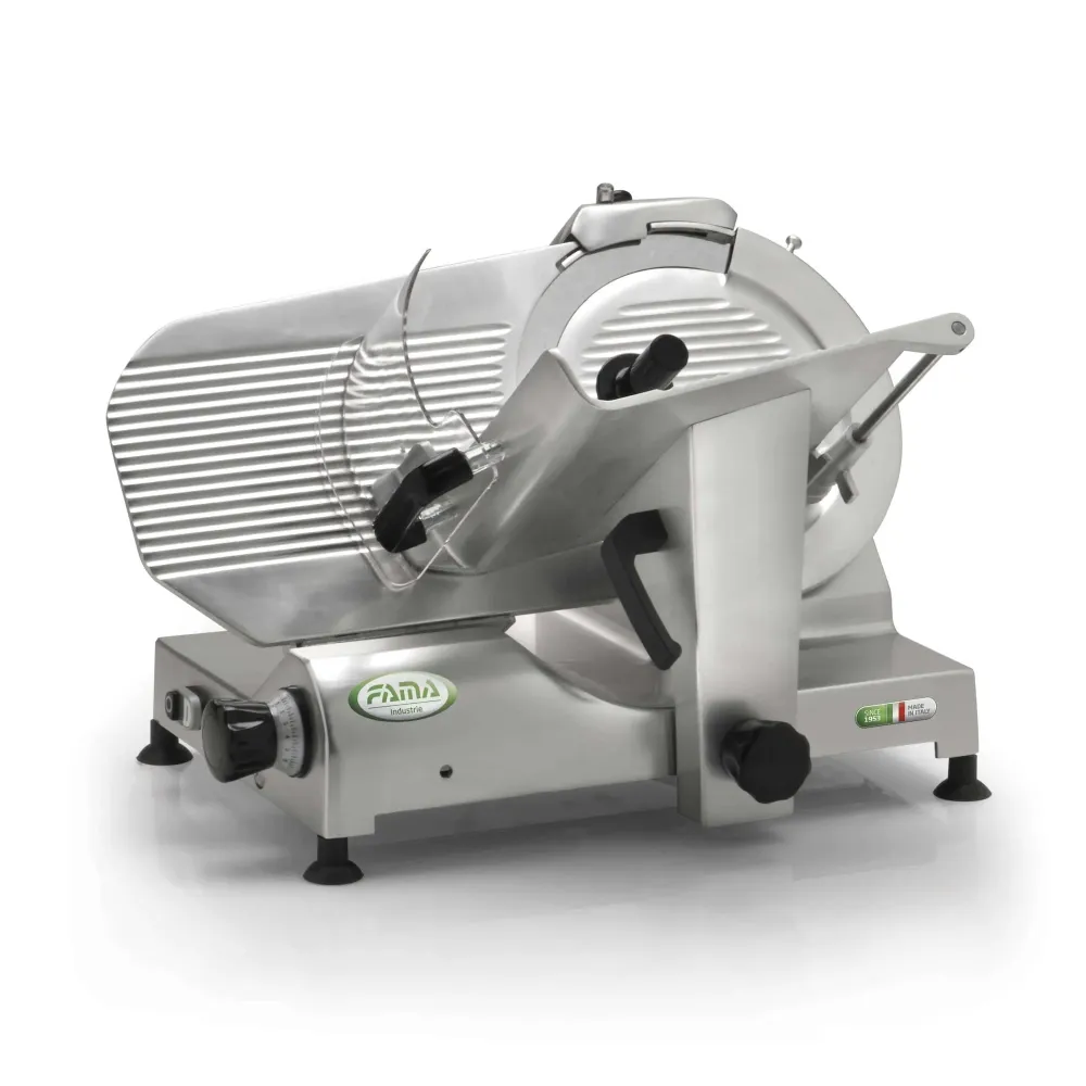 Affettatrice 350 230v monofase gravità luxury Fama