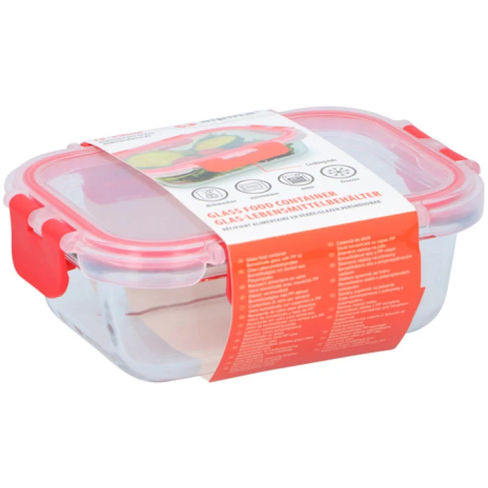 Contenitore Ermetico Vetro Borosilicato ALPINA 4 Clip