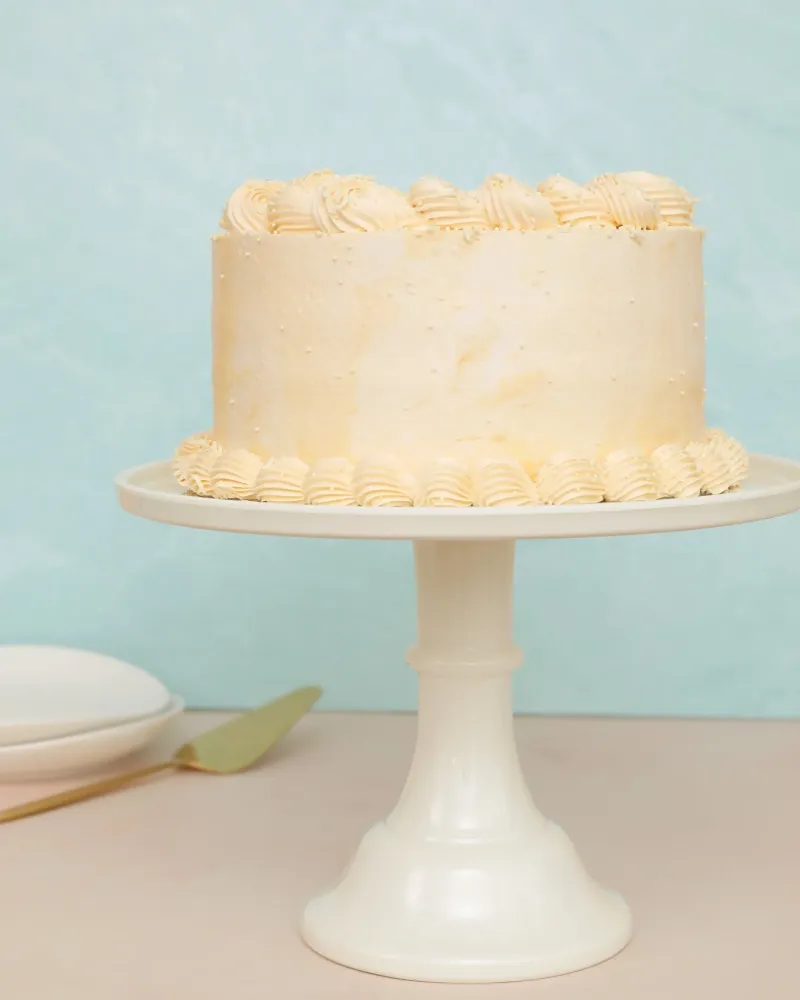 Alzata per torta - Bianco