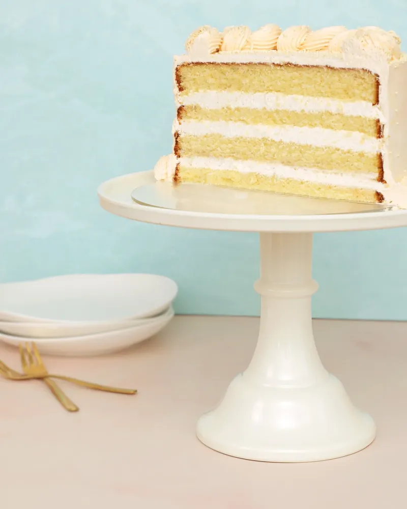 Alzata per torta - Bianco
