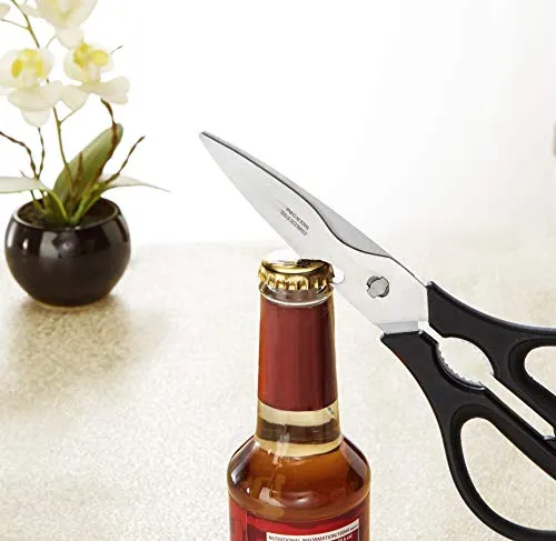 AmazonBasics - Forbici multifunzione da cucina, modello Premium