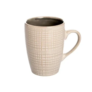 Antigua mug d.8x11cm set da 2 mug grigio