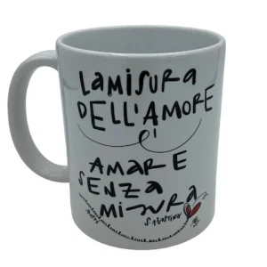 TAZZA "LA MISURA DELL'AMORE..." Ape Social Wear