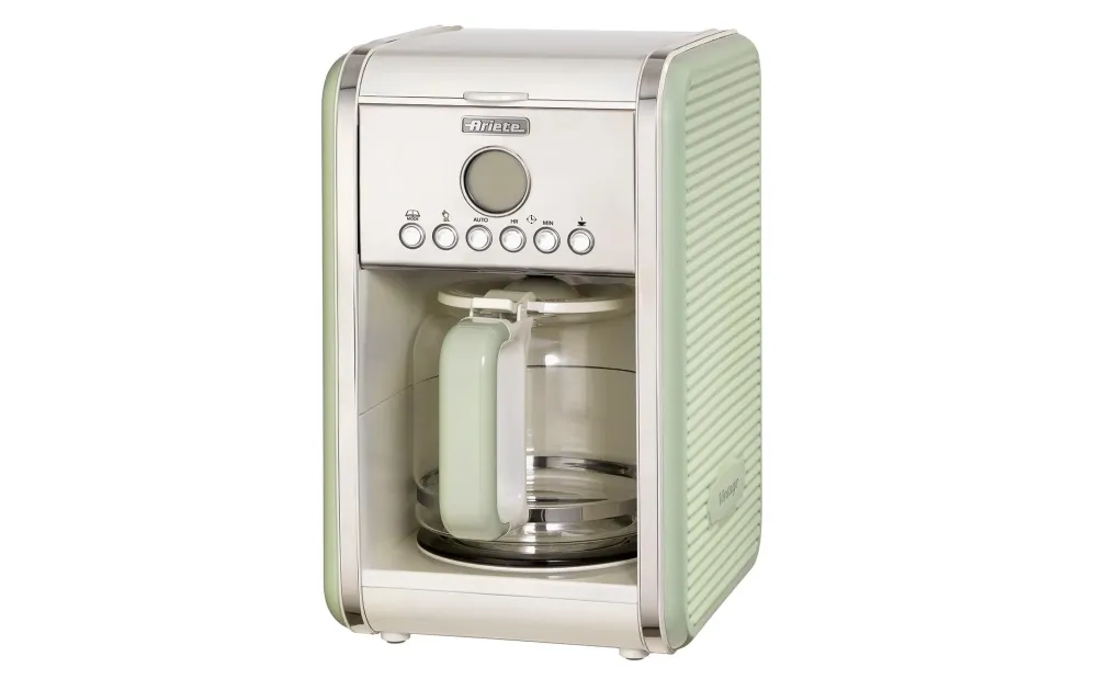 Ariete 1342/04 Macchina da caffè filtro – 12 tazze, 1,5 l, filtro permanente, verde
