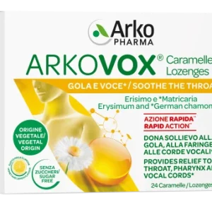Arkovox Propoli Pastiglie Miele Limone 24 Compresse