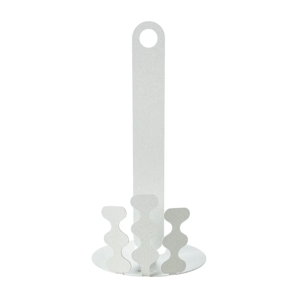 ARTI & MESTIERI Porta Rotolo da Cucina Nori 15x30cm Bianco Marmo