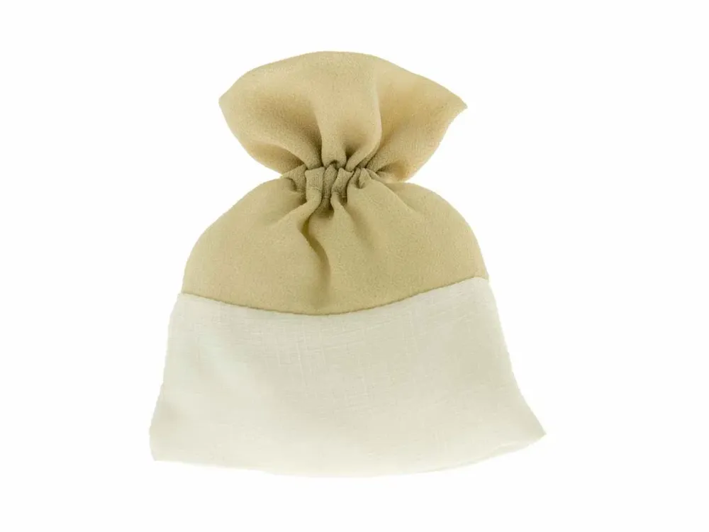 Asia sacchetto beige 10x12cm c2391