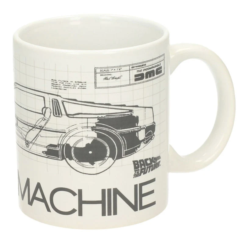 Back to Future Time Machine mug