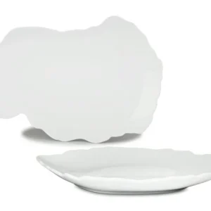 Baja Vassoio Ovale Cm.29x21 Bianco