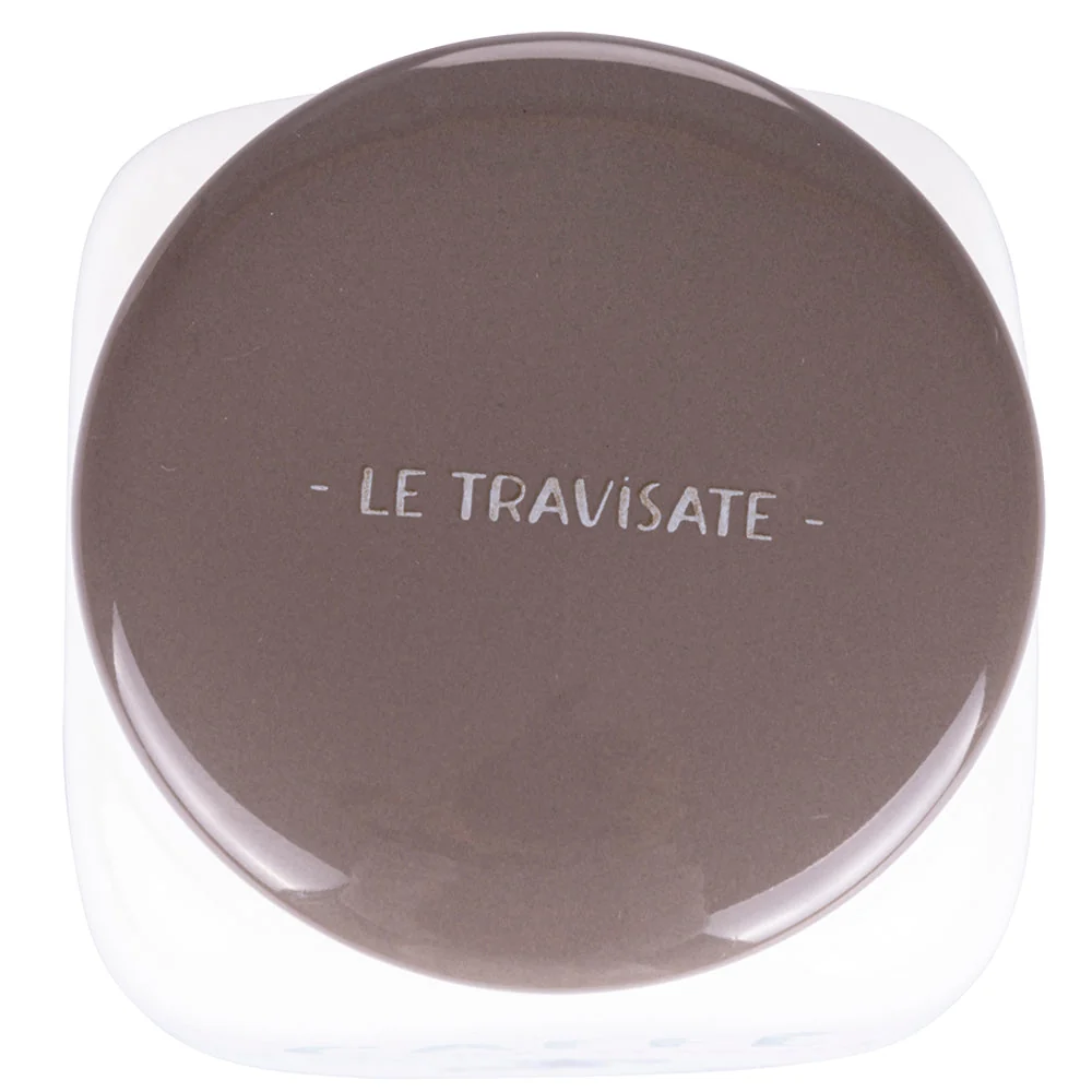 Barattolo Caffe 9,5x9,5x14,5 cm New Bone China VdE Tivoli 1996 Le Travisate Bianco