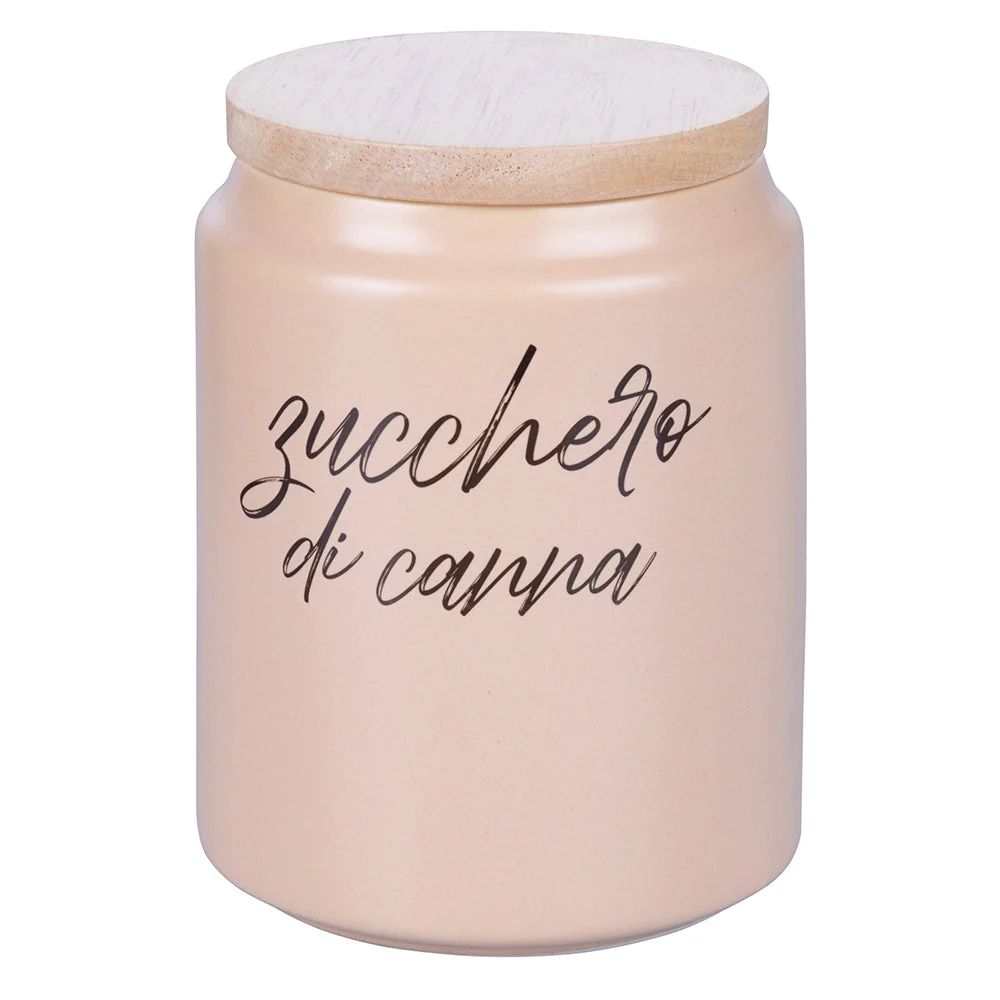 Barattolo Zucchero di Canna 900 ml Gres VdE Tivoli 1996 Shades chocolate