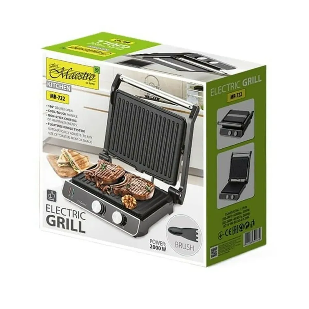 Barbecue Elétrico Feel Maestro MR-722 2000 W
