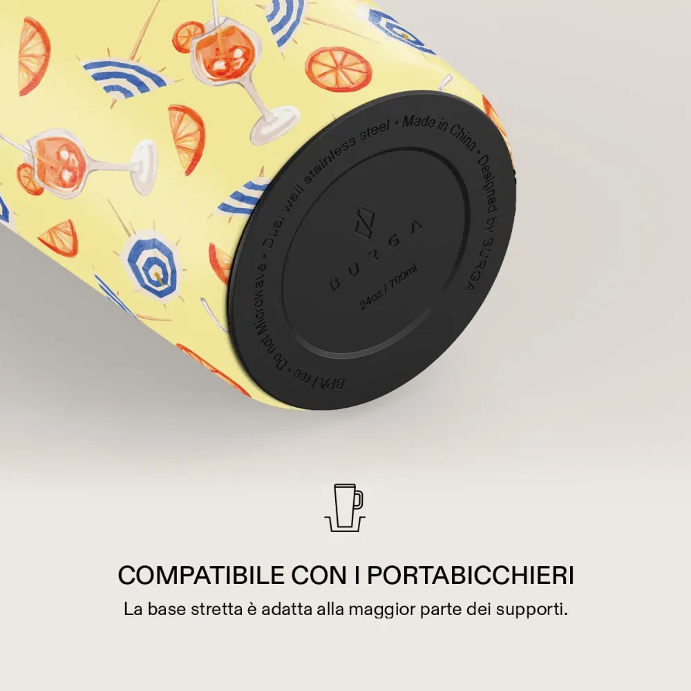 Beach Club - Tazza da viaggio EasyGrip