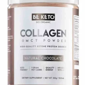 BeKeto Keto Collagen con olio MCT gusto cioccolato 300g